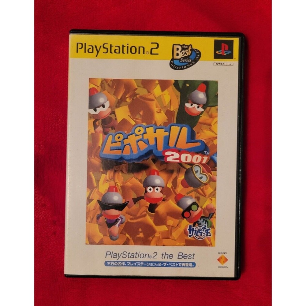 Piposaru 2001 Ape Escape Playstation 2 Japanese Import PS2 NTSC-J Sony US Seller